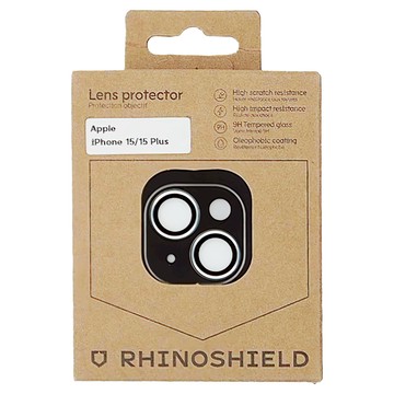 RHINOSHIELD 犀牛盾 鏡頭玻璃保護貼 綠 0.3g  iPhone15/15 Plus  1個