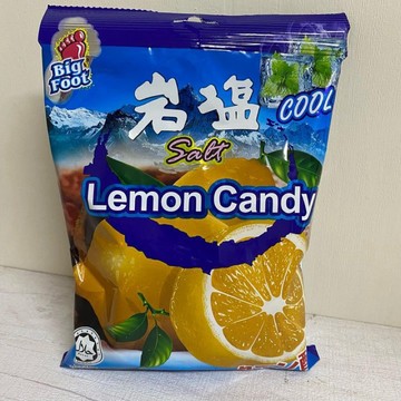 薄荷岩鹽檸檬糖（128公克）