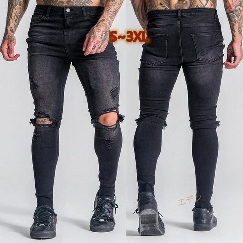 父の日 デニムパンツ ブラック 40代 50代 60代 スキニーデニム メンズ ボトムス ジーンズ ジーパン ストレッチ ファッション 通販 Lineポイント最大get Lineショッピング
