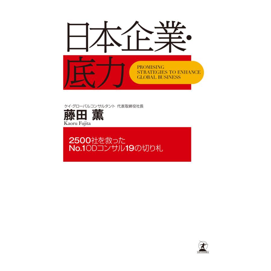 日本企業・底力 2500社を救ったNo.1 ODコンサル19の切り札