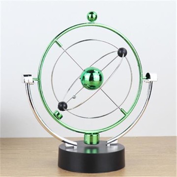 混沌擺件永動機儀牛頓擺球磁懸浮物理辦公室家居裝飾禮品畢業禮物