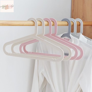 防風衣服架現代簡約陽臺晾曬衣掛架衣撐子批發 家用防滑不傷領口塑膠衣架