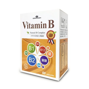 【康心】康心萊樂美天然維生素B群 60粒 (素食可食)(買多優惠)【合康連鎖藥局】