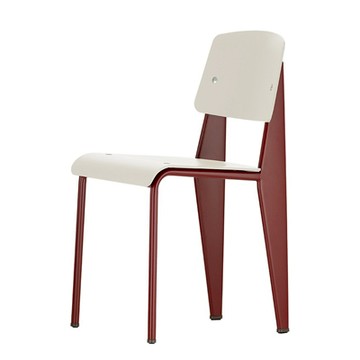 Standard SP 標準單椅（羊毛灰座面、東洋紅椅腳）