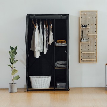 richome超值大衣櫥架(贈防塵套)