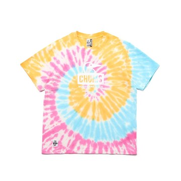 【CHUMS】Booby Face T-Shirt Tie-Dye SPR 短袖上衣 女 紮染-CH112278Z077