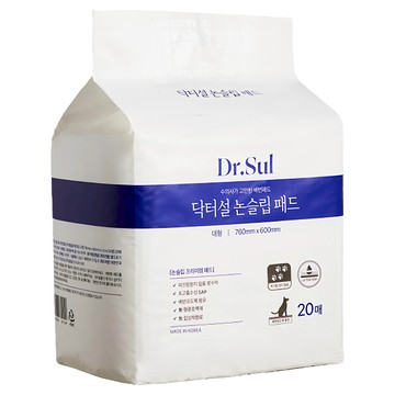 Dr.Sul 防滑尿布墊  1組  20件  60 x 76cm