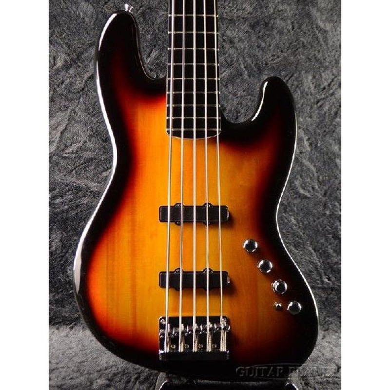 Squier Deluxe Jazz Bass Active V 5弦ベース 3カラーサンバースト 