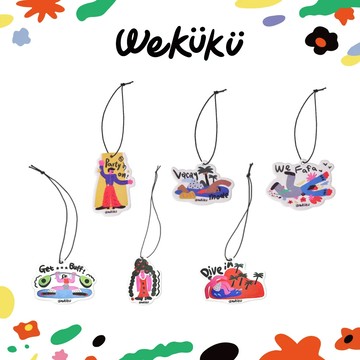 WeKUKU 擴香掛片 - 優質脂肪｜2入組