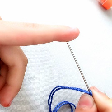 兒童不扎手圓頭手縫針拼布縫衣針鈍頭大孔絨毛線縫合針絲帶繡花針