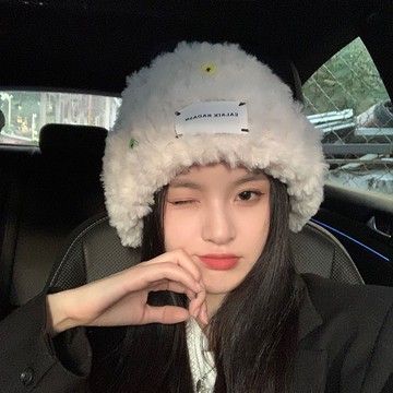 免運🔥白鹿同款秋冬加厚百搭針織帽女顯臉小網紅氣質超萌帽子漁夫帽 加厚 毛線帽 針織帽 冷帽 毛帽 漁夫帽 保暖帽