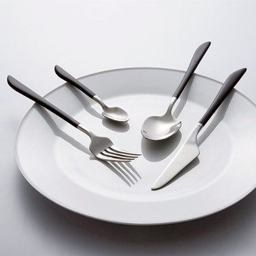 JIA品家 書法 環保不鏽鋼 西式餐具4件禮盒組