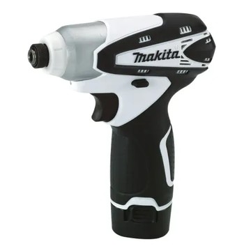 【MAKITA 牧田】10.8V鋰電衝擊起子機-雙電-白色 TD090DWEW