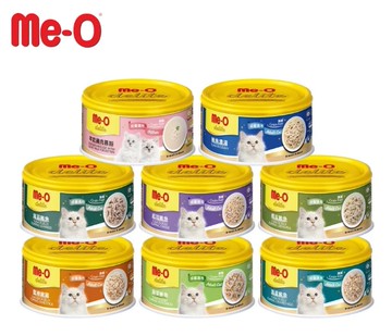 【Me-O 咪歐】小確幸貓罐80gX12罐 多種口味 無穀貓罐 貓副食罐 全齡貓