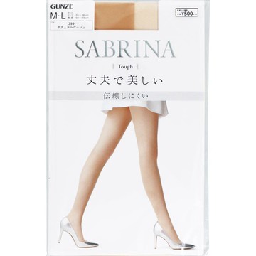 【領券滿額折100】 日本【GUNZE】郡是SABRINA tough素肌感透膚絲襪