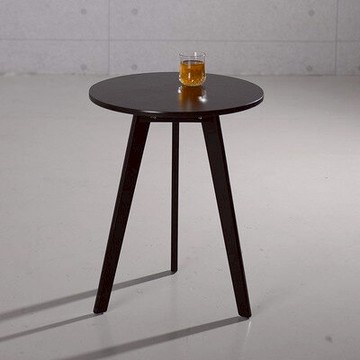 小圓桌 實木小圓桌日式休閒簡約小邊幾圓形迷你陽台小桌子小茶几北歐茶台『XY3511』