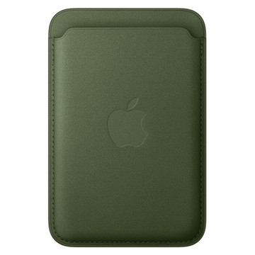 Apple iPhone 17 系列 MagSafe 精細織紋卡套  青苔色  1個