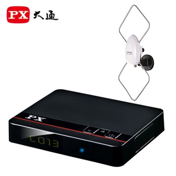 大通高畫質數位電視接收機+高畫質專用天線 HD-8000+HDA-5000