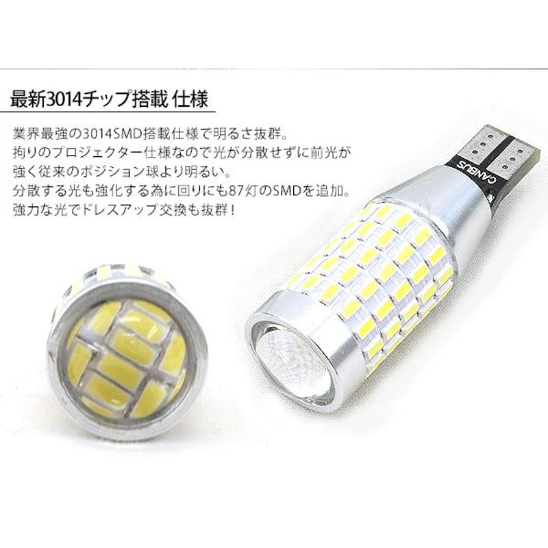 トヨタ SAI AZK10系 前期/後期 LEDバルブ 3014chip SMD 87連