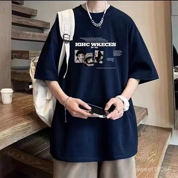 短袖上衣男 短袖上衣男 t恤男 純棉 t恤 韓版上衣 寬鬆上衣 短袖上衣男 t恤男 純棉t男短袖A006