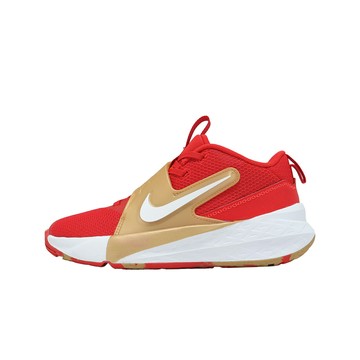 Nike 籃球鞋 Team Hustle D 12 PS 中童 紅 金 運動鞋 HF6280-603