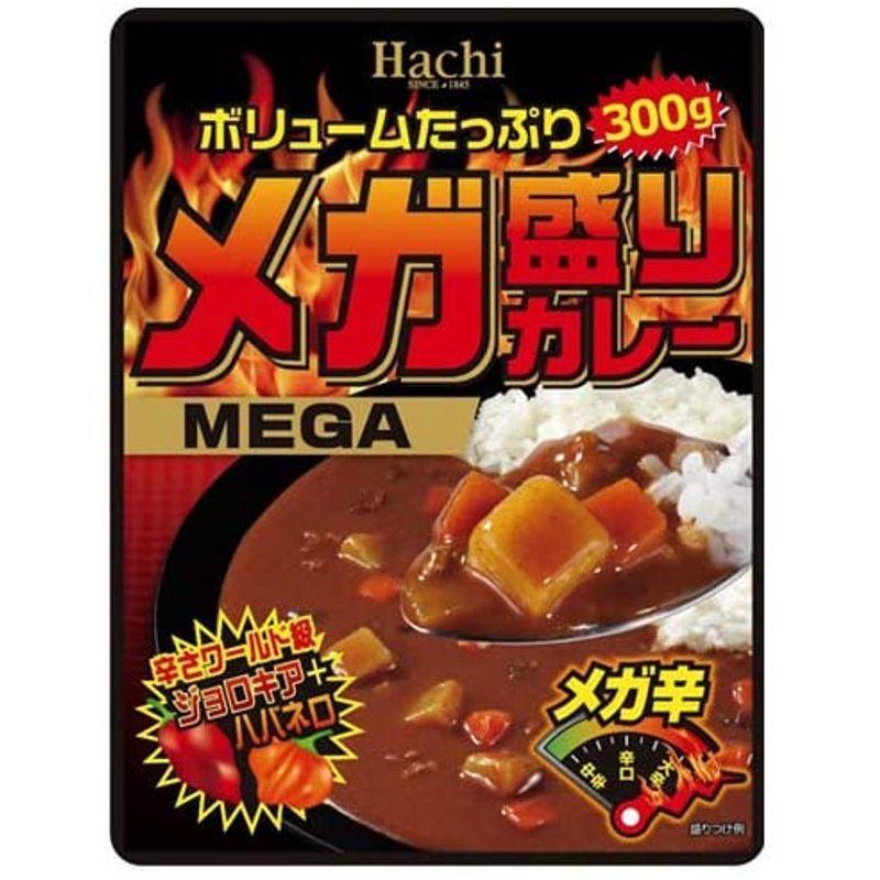 ハチ食品 メガ盛りカレー メガ辛 300g×3個