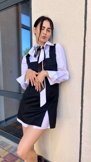 黑白緞面長絲巾 / 窄版頸巾手提袋絲巾 / 髮飾絲巾