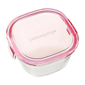 iwaki 耐熱玻璃微波盒 200ml  1個  1個