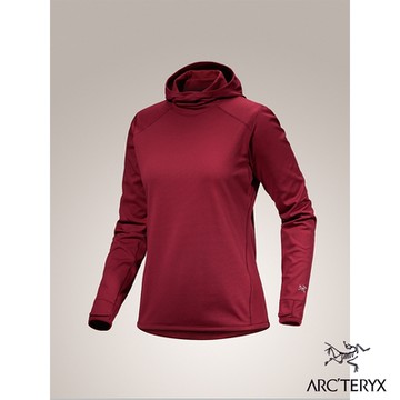【Arcteryx 始祖鳥官方直營】女 Motus 套頭衫 波爾多紅