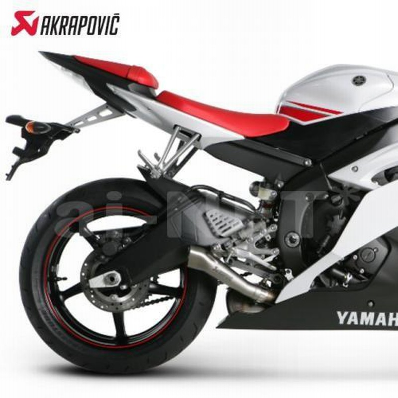アクラポビッチ スリップオンチタン yzf-r6 AKRAPOVIC (アクラポビッチ