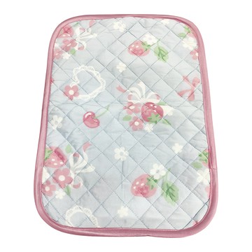 Mother garden 涼感枕頭墊 - 草莓蝴蝶結  35 x 50cm