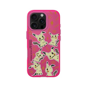 iPhone 16 Pro Clear 粉漾桃 - 寶可夢 Pokemon - 謎擬Q表情包