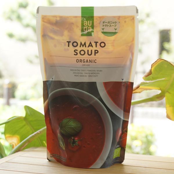auga オーガニック (トマト)スープ 400g むそう TOMATO SOUP ORGANIC