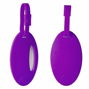 【 Travel Blue 藍旅 旅行配件 】 Neon 螢光行李掛牌(2入/組) 紫色 TB015-PR