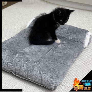 【台灣出貨】貓墊子 寵物睡墊 冬季兔子墊子 龍貓墊子 倉鼠窩 厚實保暖 貓狗睡墊 柔軟加厚 寵物墊子 小寵睡墊 小寵睡窩