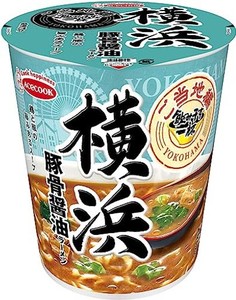 エースコック 飲み干す一杯 ご当地編 横浜 豚骨醤油ラーメン 63G ×12個