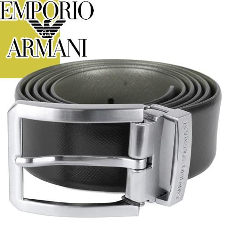 エンポリオ アルマーニ EMPORIO ARMANI ベルト レザーベルト