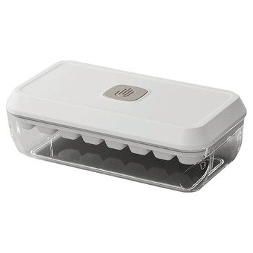 居家好生活 32格秒脫模大容量製冰盒 H0065  顏色隨機  1個  均碼