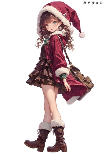 【11月新品】07-105-0011 人物貼紙 冬日女孩