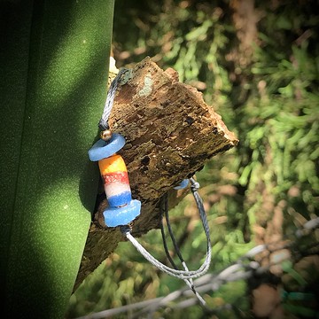 【SISIRE |金巴利】老物重生系列 南非琉璃編織手環蠟線編織手環