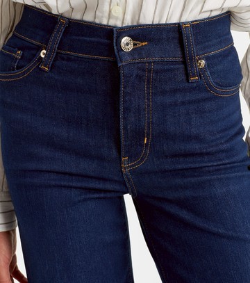 Frame Le Slim high-rise wide-leg jeans