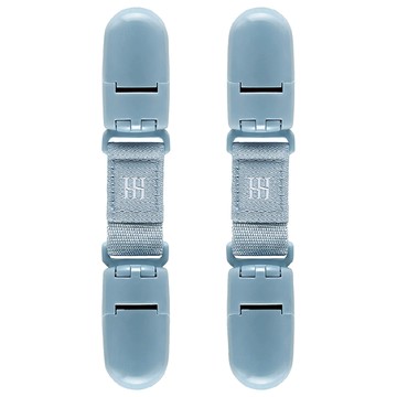 Simba 小獅王辛巴 蘊蜜萬用防掉雙頭夾 2個  0個月以上  晨藍  1包