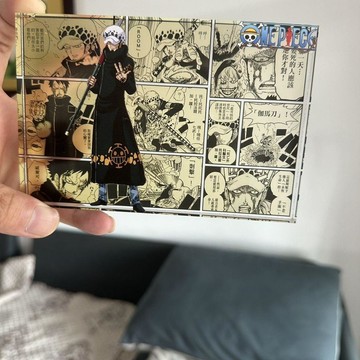 【動漫周邊✅】免運 爆款海賊王特拉法爾加羅亞克力磚動漫周邊二次元透明擺件生日禮物