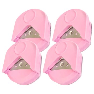 小麥購物 圓角裁切器 粉色 27g 4個  E030  6 x 6cm