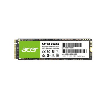 Acer 宏碁 FA100 PCIe Gen3 M.2 256GB SSD固態硬碟