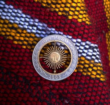 阿根廷五月太陽項鍊