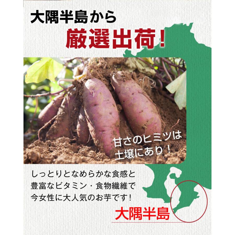 さつまいも 紅はるか A品 生芋M Lサイズ混合 130g〜300ｇ土つき 鹿児島 産地直送 5kg×1箱 送料無料 S常