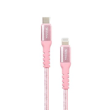 蘋果原廠認證🍎MFI認證✅【Wildex】MFi認證 鋁合金編織充電數據線⚡充電線⚡傳輸線⚡iPhone 快充 (1M/2M) (SHOPPING99)