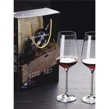 紅酒杯2個創意個性中秋國慶送禮水晶波爾多葡萄酒杯