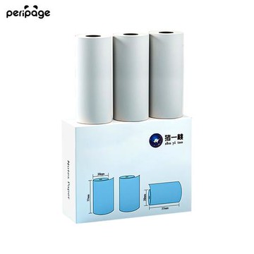 【愛立熊PeriPage】豬一桃紙廠 不可貼紀錄紙 77mm ( 打印紙 熱感應紙 列印紙 標籤紙 條碼紙 感熱紙 熱敏紙 標籤紙 )